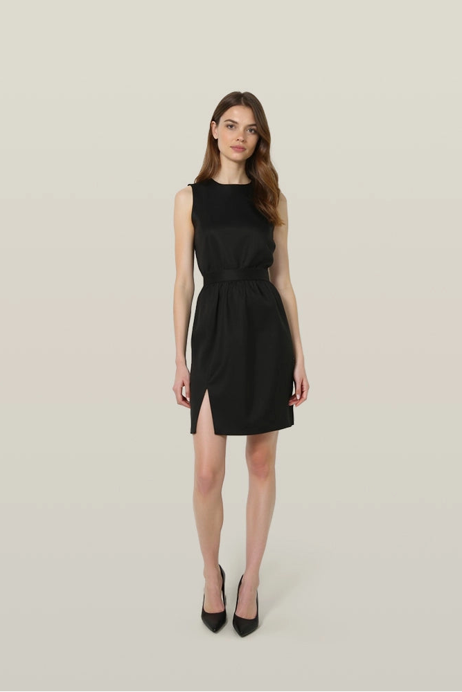 The Timeless Satin Dress